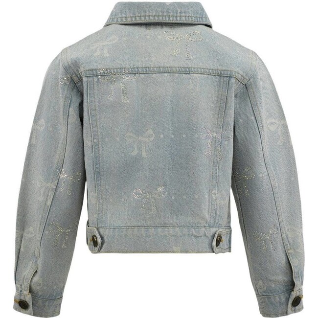 Sparkle Bows Denim Jacket