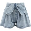 Sparkle Bow Denim Short - Shorts - 1 - thumbnail