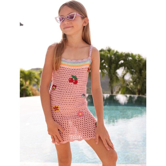 Summer Vibes Crochet Dress - Dresses - 4