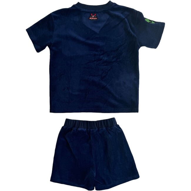 Space Patches Velour Set