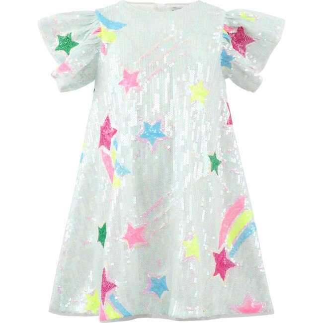 Rainbow Shooting Star Sequin Dress