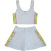 Rainbow Sherbet Sequin Tennis Set - Mixed Apparel Set - 1 - thumbnail