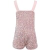 Pretty in Pink Sequin Overalls - Jackets - 2