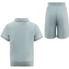 Powder Blue Super Soft Polo Set - Mixed Apparel Set - 2
