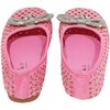 Pink Sparkle Bow Ballet Flat - Flats - 2