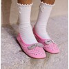 Pink Sparkle Bow Ballet Flat - Flats - 3
