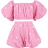 Pink Hailey Bow Bubble Set - Mixed Apparel Set - 1 - thumbnail