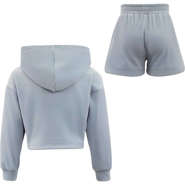 Pastel Velour Short Set Pretty Pink - Mixed Apparel Set - 3