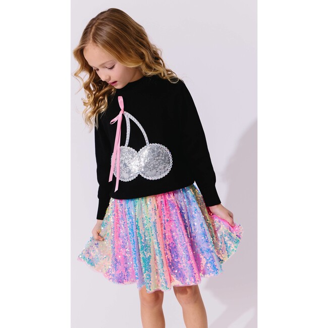 Sequin Ombre Skirt - Skirts - 8
