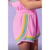 Pink Rainbow Summer Romper - Mixed Apparel Set - 6