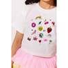 Sparkle Doodle Crop T-shirt - T-Shirts - 4