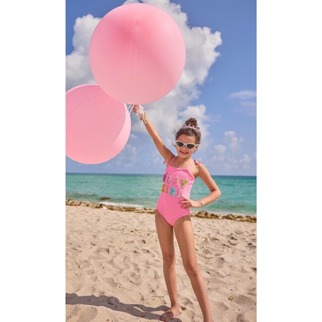 Pink Birthday Girl Gem Swimsuit - One Pieces - 3