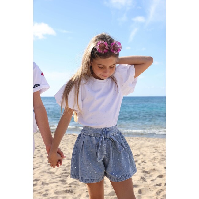 Sparkle Princess Ruffle T-shirt - T-Shirts - 5