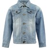 Rainbow Bow Gem Denim Jacket - Jackets - 2