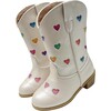 Pastel Ombre Hearts Cowgirl Boots - Boots - 3