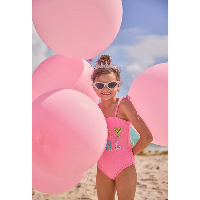Pink Birthday Girl Gem Swimsuit - One Pieces - 9