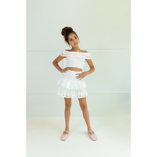 Rainbow Fancy Eyelet Set - Mixed Apparel Set - 6