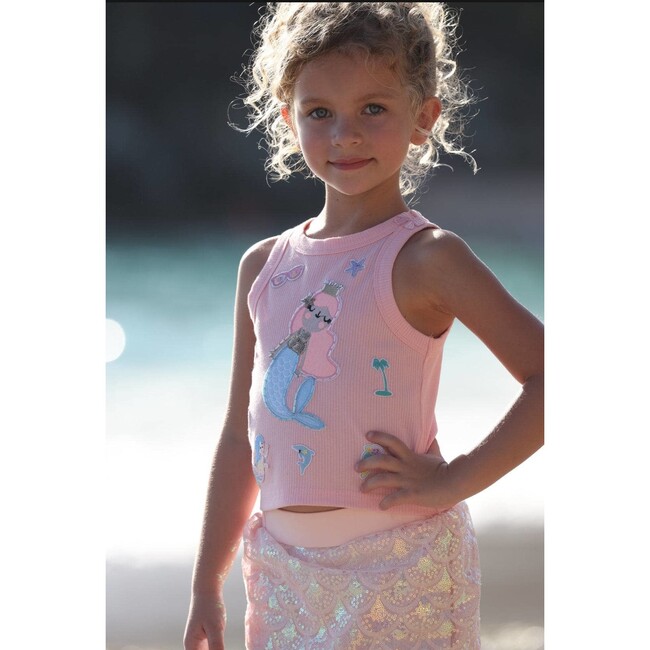 Mermaid Patch Tank - Tank Tops - 4