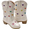 Pastel Ombre Hearts Cowgirl Boots - Boots - 6