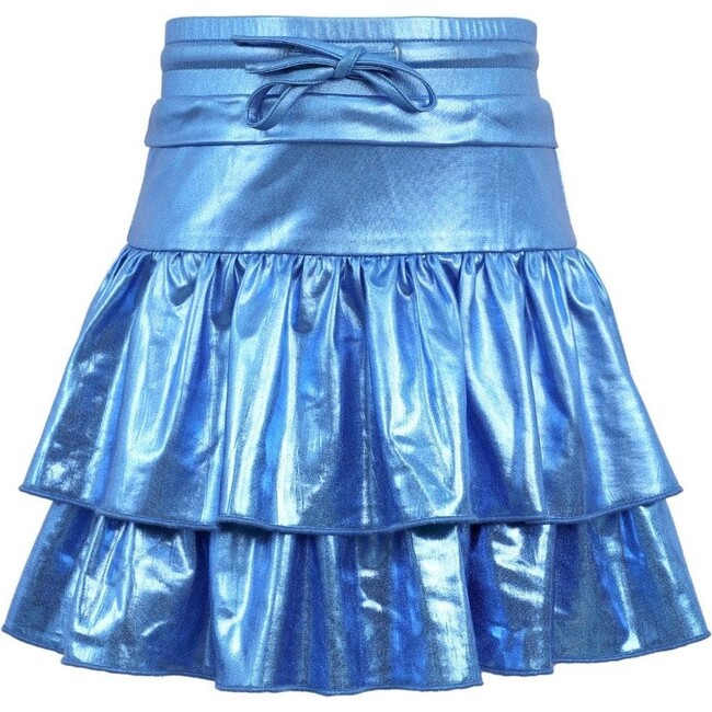 Metallic Ruffle Skort Lavender - Skirts - 7