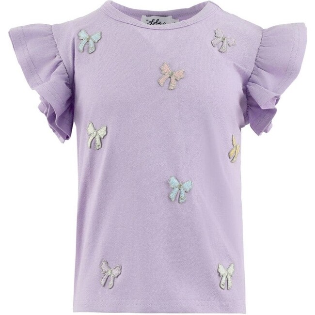 Lavender Pretty Bows Short Set - Mixed Apparel Set - 3