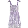 Lavender Daisy Sequin Dress - Dresses - 1 - thumbnail