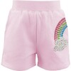 Gems Rainbow Pastel Shorts Pink - Shorts - 1 - thumbnail