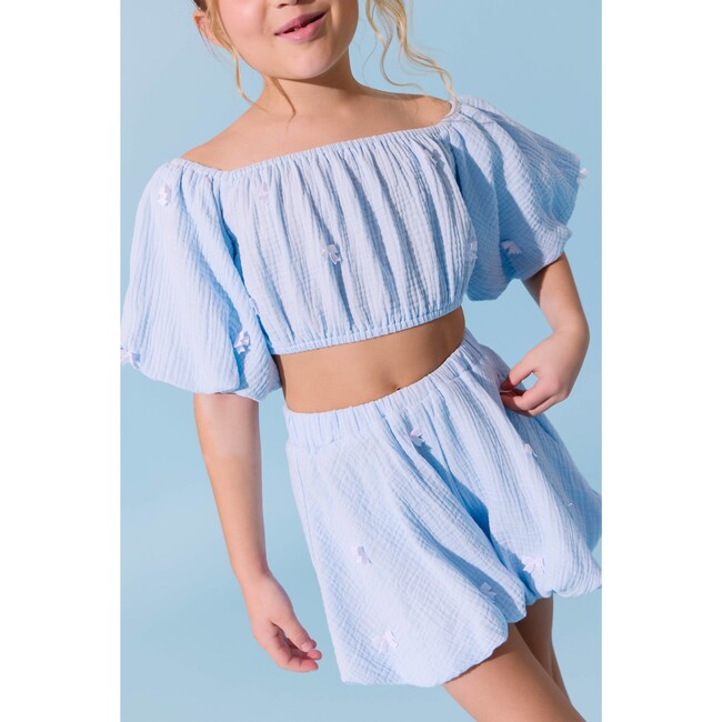 Pastel Hailey Bow Bubble Set - Mixed Apparel Set - 3