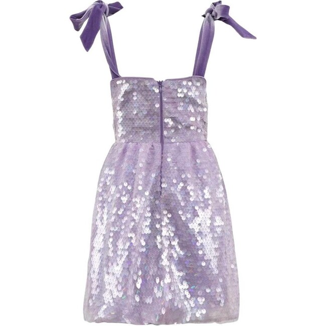 Lavender Daisy Sequin Dress