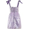 Lavender Daisy Sequin Dress - Dresses - 2