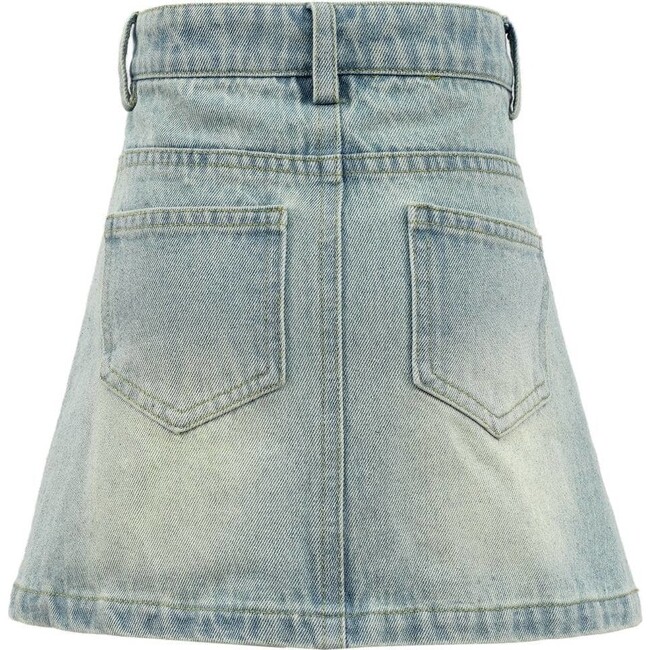 Cutie Bows Denim Skirt