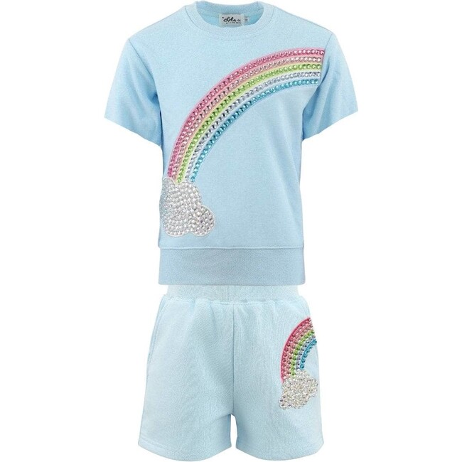 Crystal Rainbow Sky Short Set