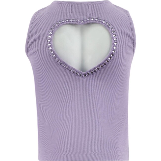Lavender Crystal Heart Tank