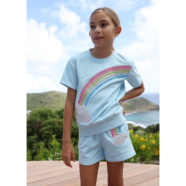 Crystal Rainbow Sky Short Set - Mixed Apparel Set - 3