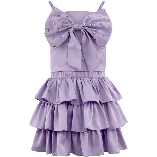 Haze Crystal Big Bow Set