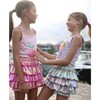 Hologram Ruffle Skort Pink - Skirts - 3
