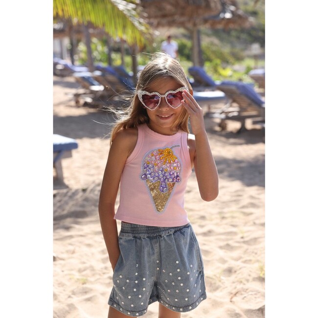 Ice Cream Gems Peach Tank - Tank Tops - 3