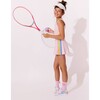 Pink Rainbow Sherbet Sequin Tennis Set - Mixed Apparel Set - 5