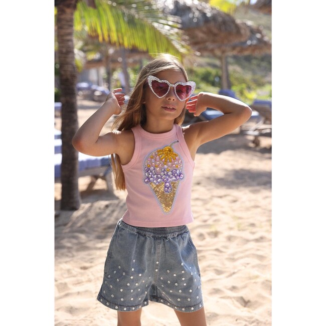 Ice Cream Gems Peach Tank - Tank Tops - 4