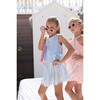 Baby Blue Sequin Bow Set - Mixed Apparel Set - 3