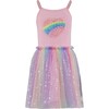 3D Rainbow Heart Shimmer Dress - Dresses - 1 - thumbnail