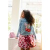 Crystal Cherry Bow Denim Jacket - Jackets - 6