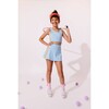 Blue Rainbow Sherbet Sequin Tennis Set - Mixed Apparel Set - 6