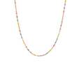 Enamel Bead Necklace, Rainbow - Earrings - 1 - thumbnail