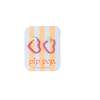 Enamel Heart Hoop, Pink - Earrings - 3