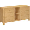 TipToe 6-Drawer Assembled Dresser with Cubbies in Honey - Dressers - 1 - thumbnail