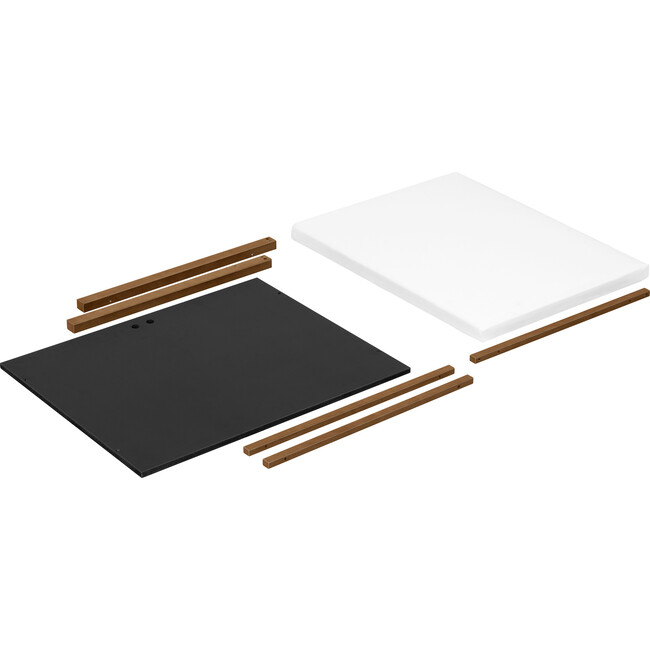 Palma All-Stages® Midi Crib Conversion Kit in Natural Walnut