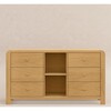 TipToe 6-Drawer Assembled Dresser with Cubbies in Honey - Dressers - 2