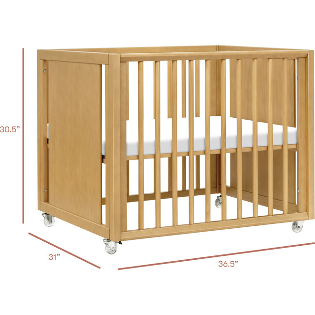 Palma All-Stages® Midi Crib Conversion Kit in Honey