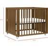 Palma All-Stages® Midi Crib Conversion Kit in Natural Walnut - Cribs - 2